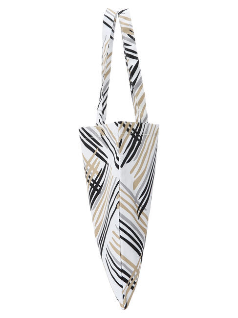  「パターンプリントファブリックトート」|ハンドバッグ|