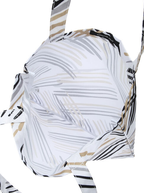  「パターンプリントファブリックトート」|ハンドバッグ|