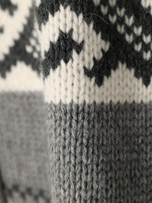  「カウチン柄ニットカーディガン」|カーディガン|