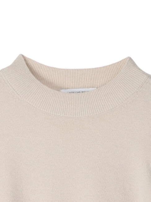  「袖ボリュームニットワンピース」|ワンピース|