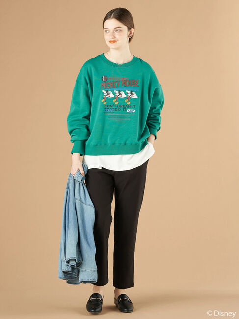  「Triple Mickey/ロゴスウェット」|Tシャツ・カットソー|