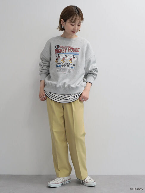  「Triple Mickey/ロゴスウェット」|Tシャツ・カットソー|