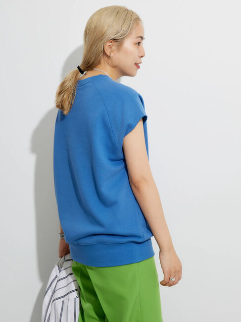  「DISCUS フレンチテリーノースリーブ プルオーバー」|Tシャツ・カットソー|