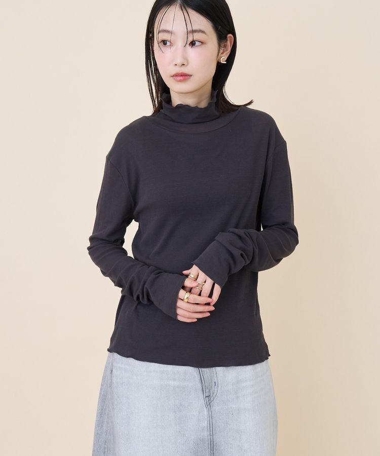 AMERICAN HOLIC「シアーハイネックインナー」|Tシャツ・カットソー|