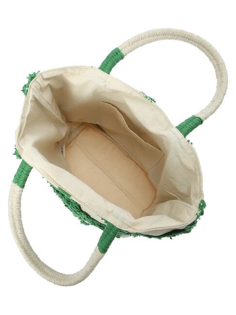  「・タフトチェックトートバッグ」|ハンドバッグ|