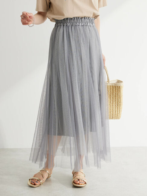  「・ELENCARE DUE 3wayチュールスカート」|スカート|