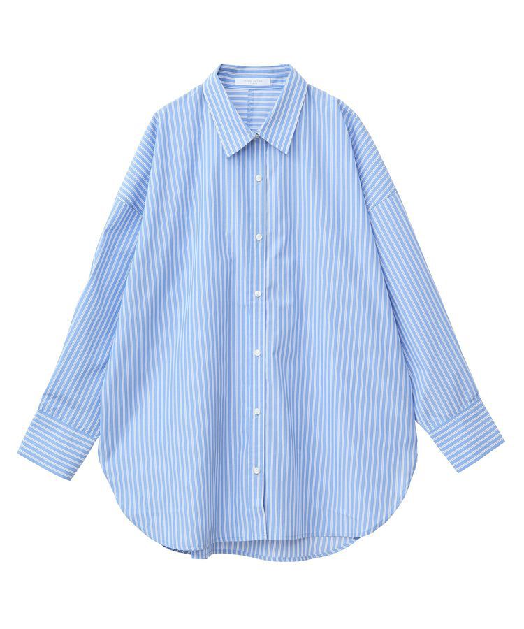 Green Parks「イージーケアストライプシャツ」|シャツ・ブラウス|
