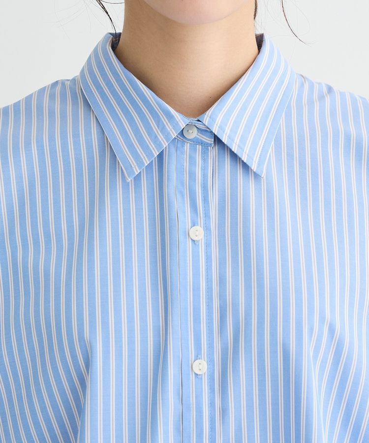 Green Parks「イージーケアストライプシャツ」|シャツ・ブラウス|