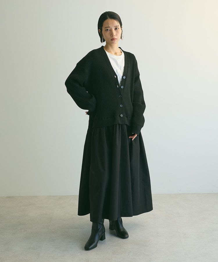 armonia「armonia.ニットドッキングワンピース」|ワンピース|