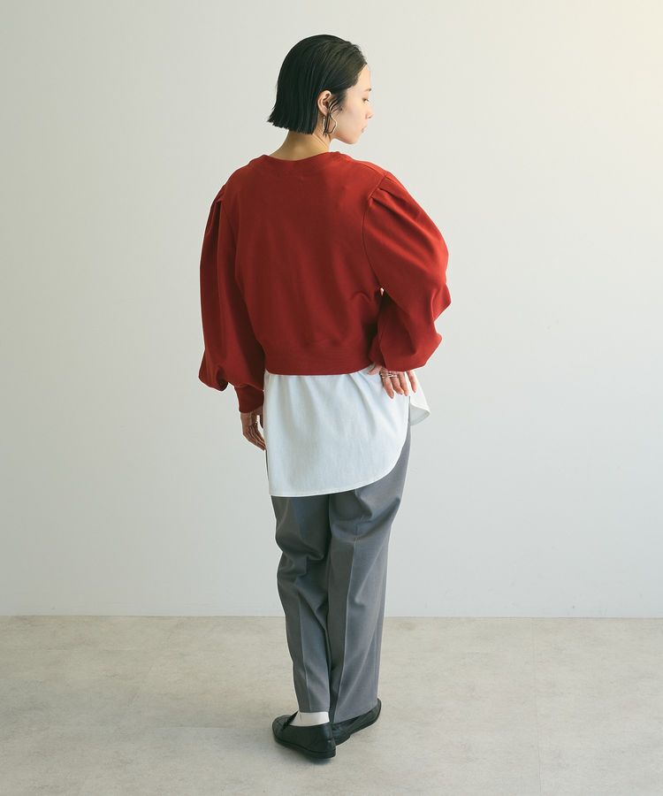 armonia「armonia.タックスリーブスウェット」|スウェット・ジャージ|