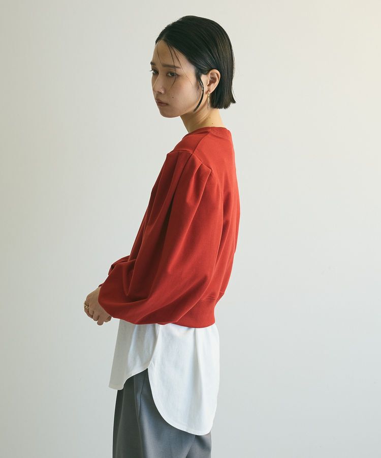 armonia「armonia.タックスリーブスウェット」|スウェット・ジャージ|