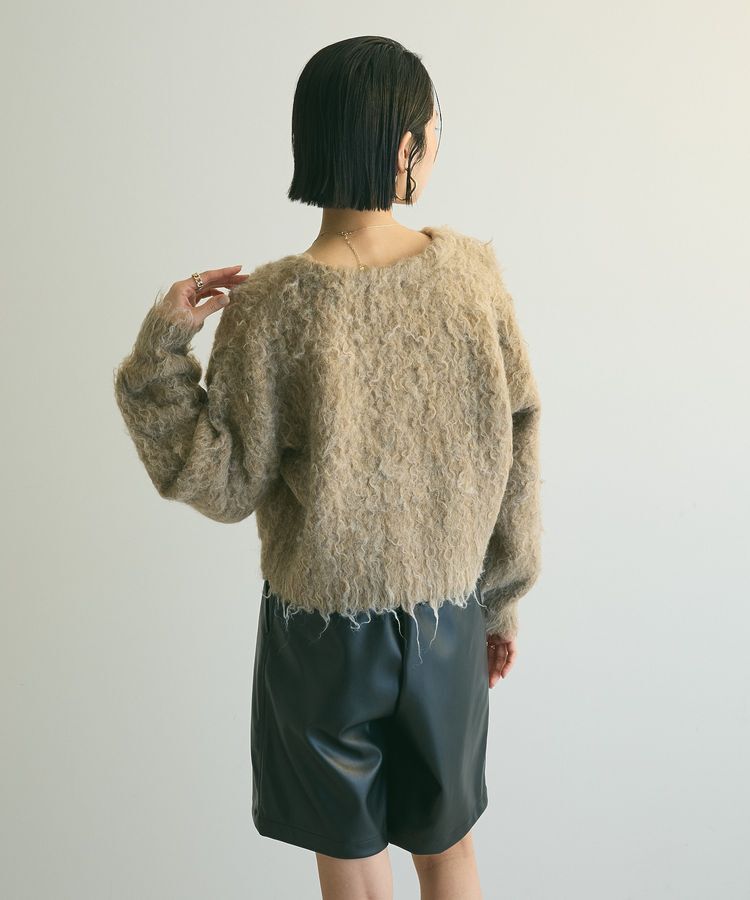 armonia「armonia.シャギーショートカーディガン」|カーディガン|