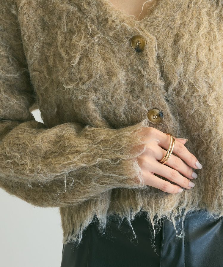 armonia「armonia.シャギーショートカーディガン」|カーディガン|