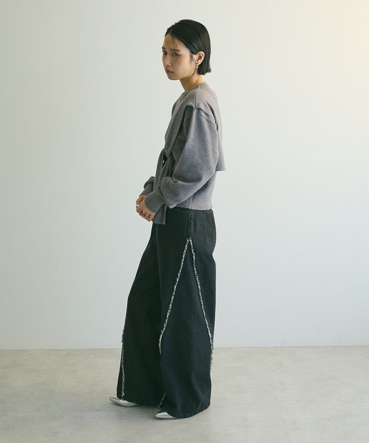 armonia「armonia.ツイストレイヤードプルオーバー」|ニット・セーター|