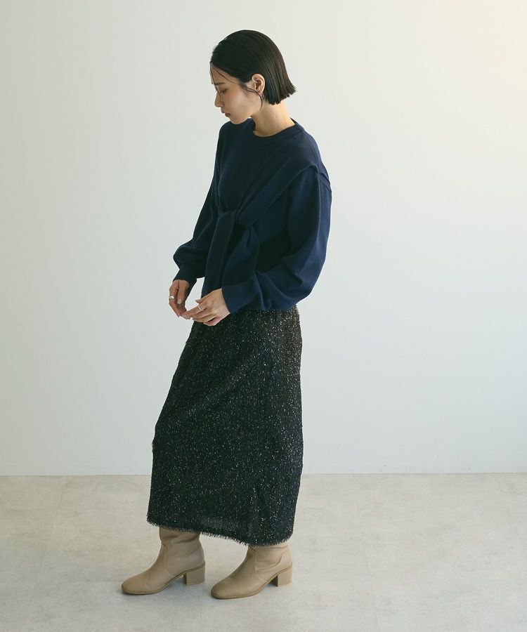 armonia「armonia.ツイストレイヤードプルオーバー」|ニット・セーター|