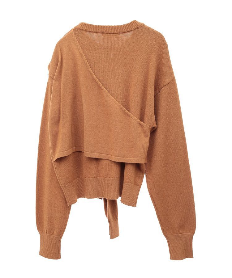 armonia「armonia.ツイストレイヤードプルオーバー」|ニット・セーター|