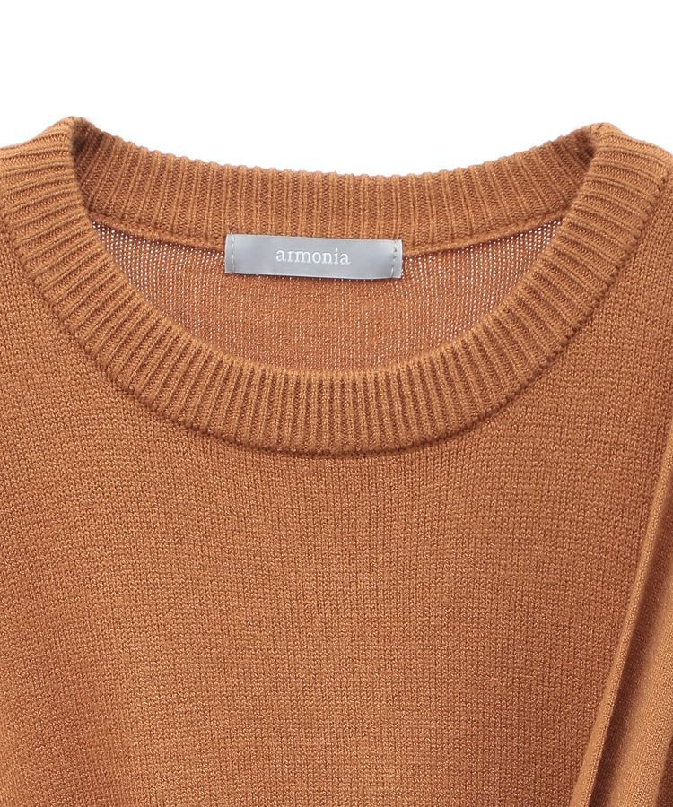 armonia「armonia.ツイストレイヤードプルオーバー」|ニット・セーター|