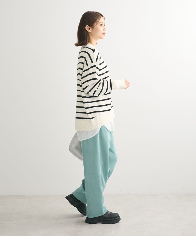 Green Parks「もちやわモックネックニットプルオーバー」|ニット・セーター|