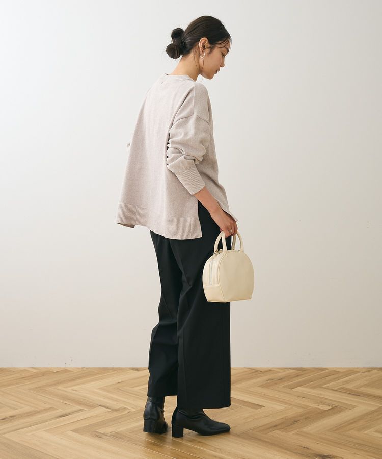 Green Parks「ベロアモールリラックスサイズニットプルオーバー」|ニット・セーター|