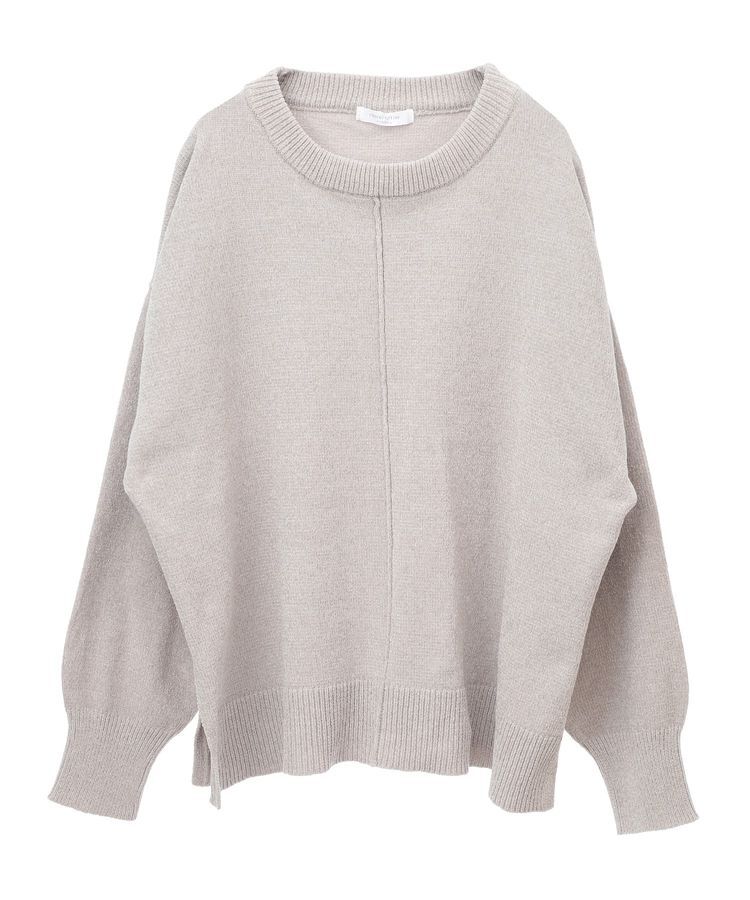 Green Parks「ベロアモールリラックスサイズニットプルオーバー」|ニット・セーター|