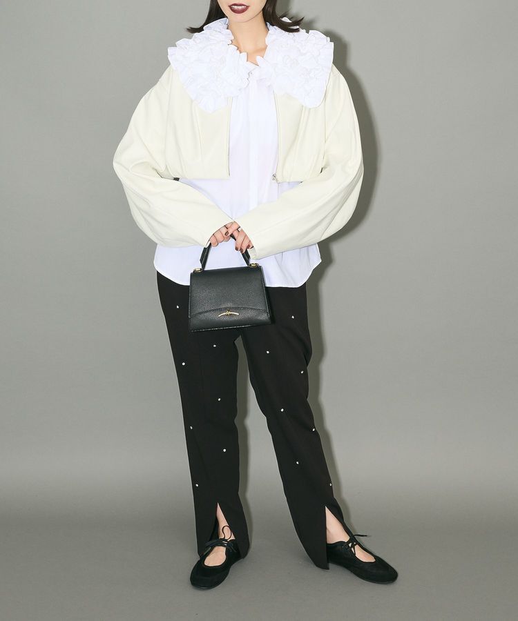 AnriettMusee「ビジューテーパードパンツ」|その他|