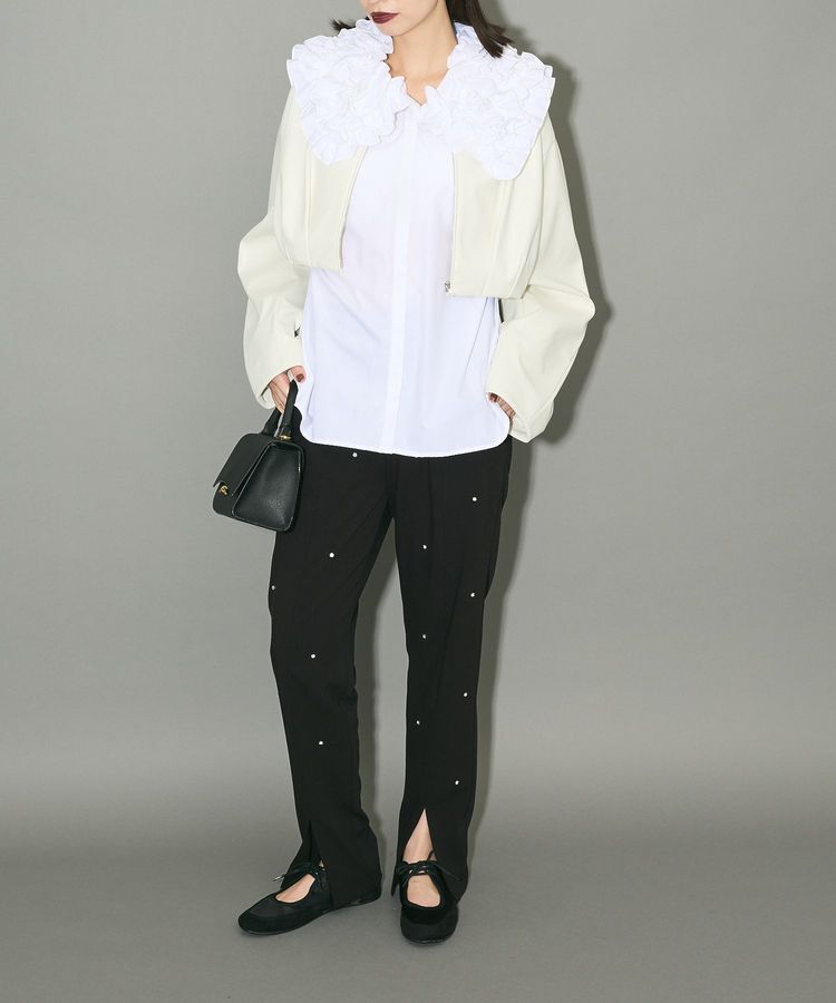 AnriettMusee「ビジューテーパードパンツ」|その他|