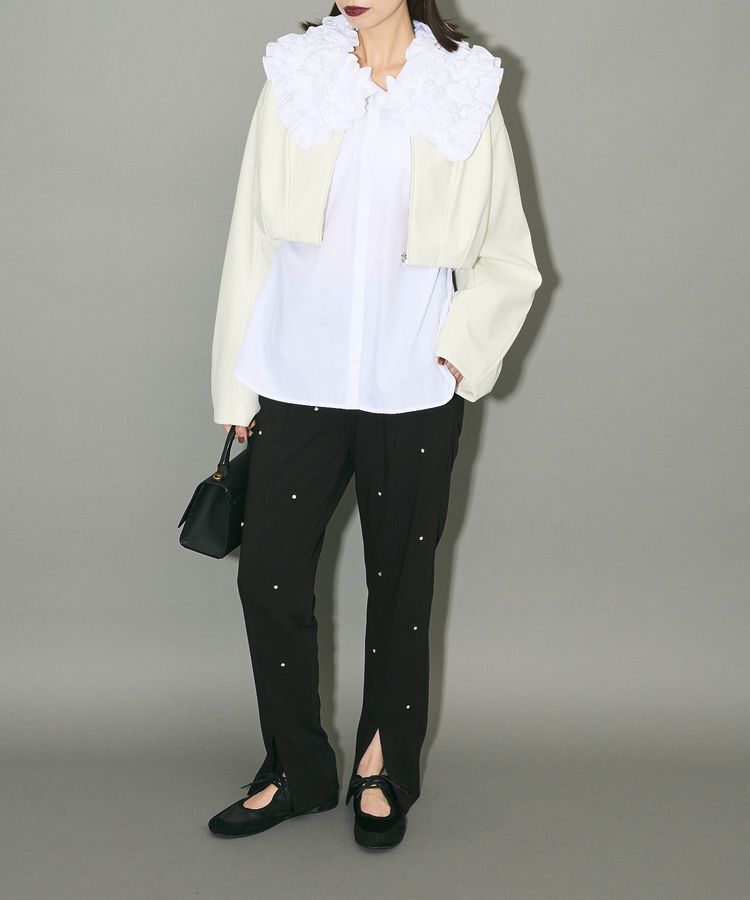 AnriettMusee「ビジューテーパードパンツ」|その他|