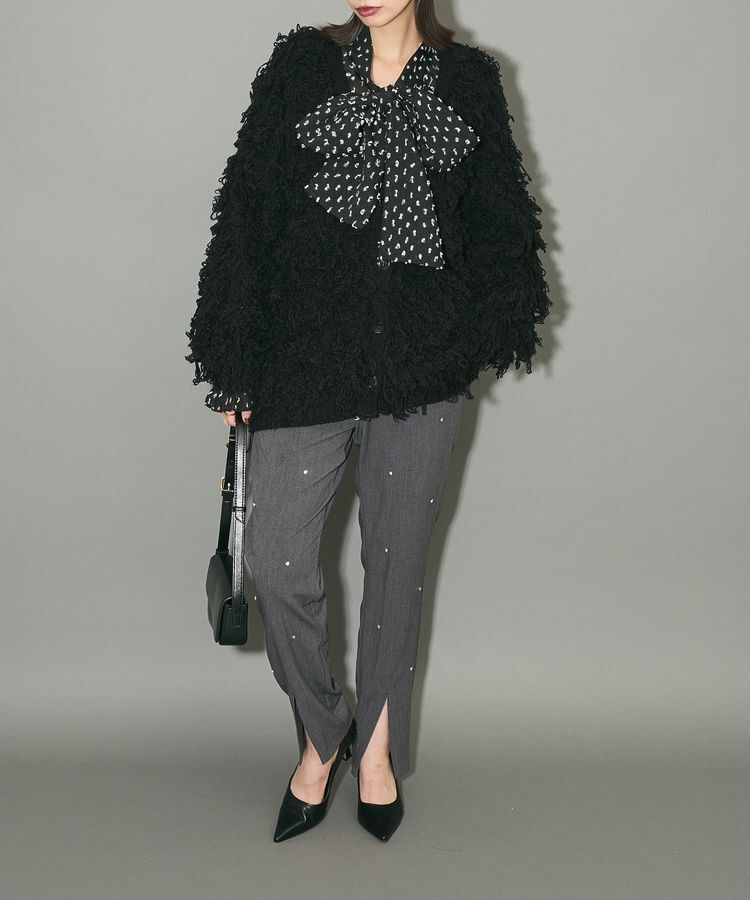 AnriettMusee「ビジューテーパードパンツ」|その他|