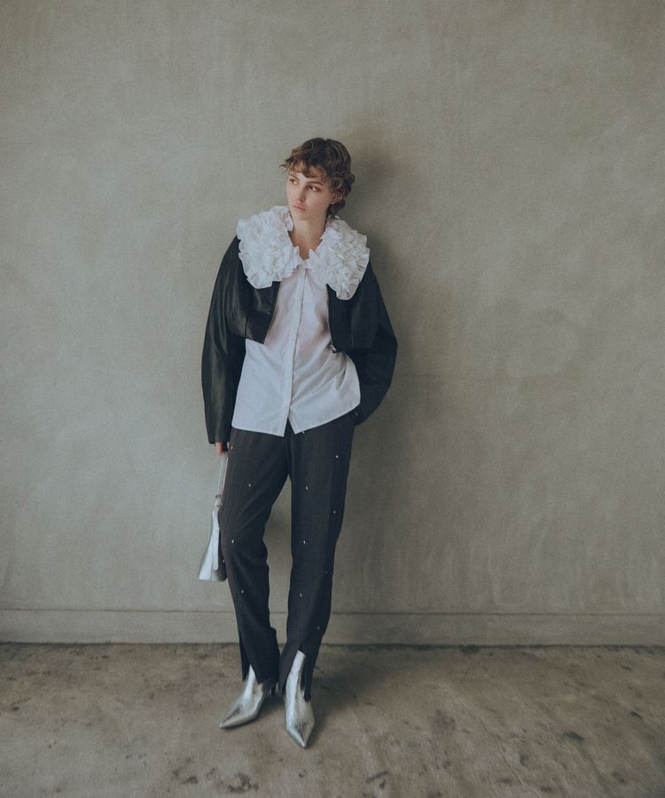 AnriettMusee「ビジューテーパードパンツ」|その他|