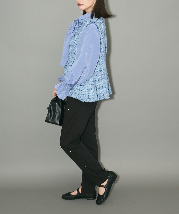 AnriettMusee「ビジューテーパードパンツ」|その他|