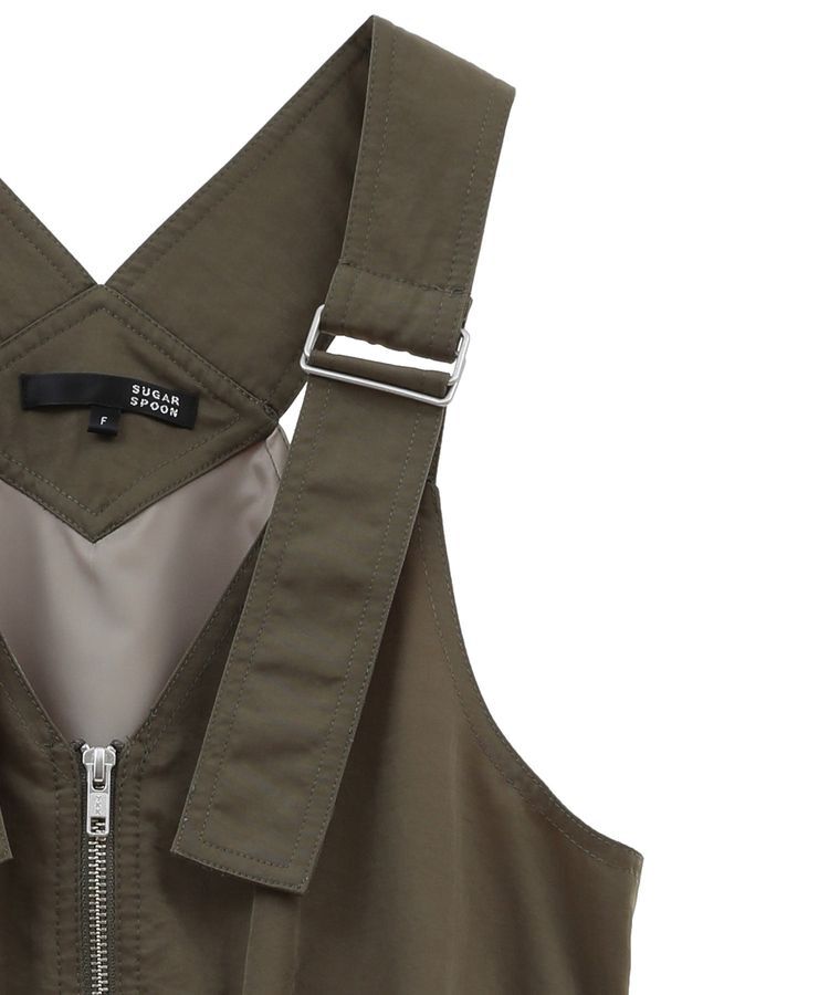 Green Parks「・SUGAR SPOON MA-1ジャンスカ」|ジャンパースカート|