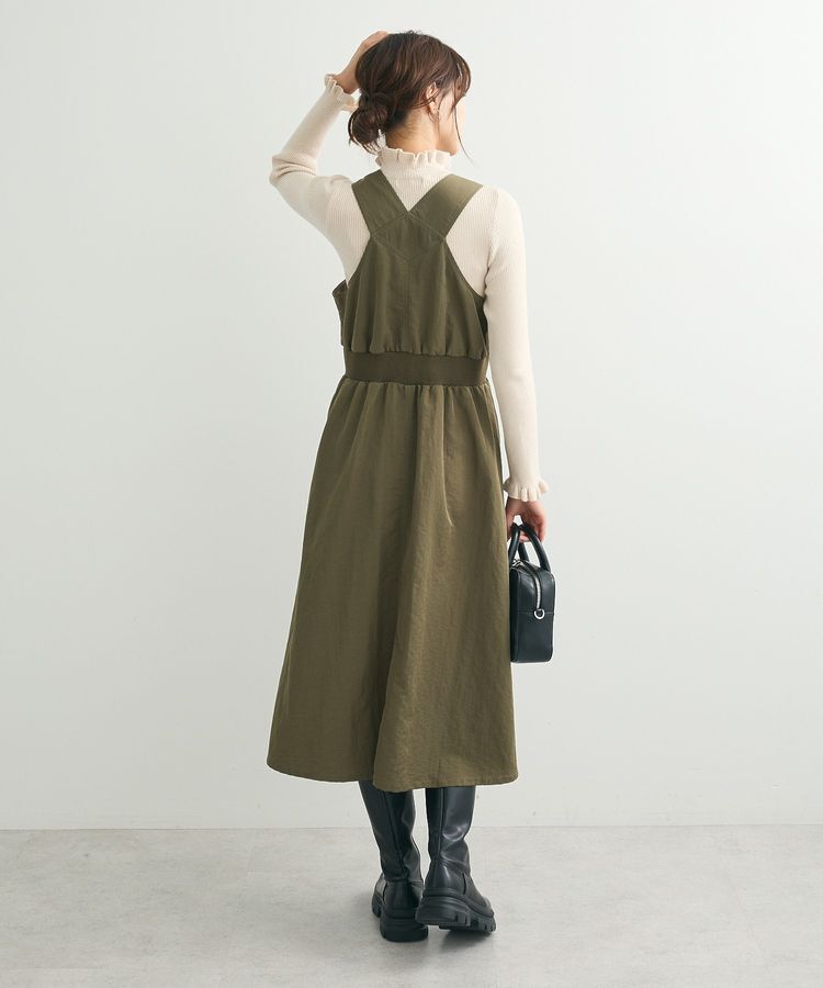 Green Parks「・SUGAR SPOON MA-1ジャンスカ」|ジャンパースカート|