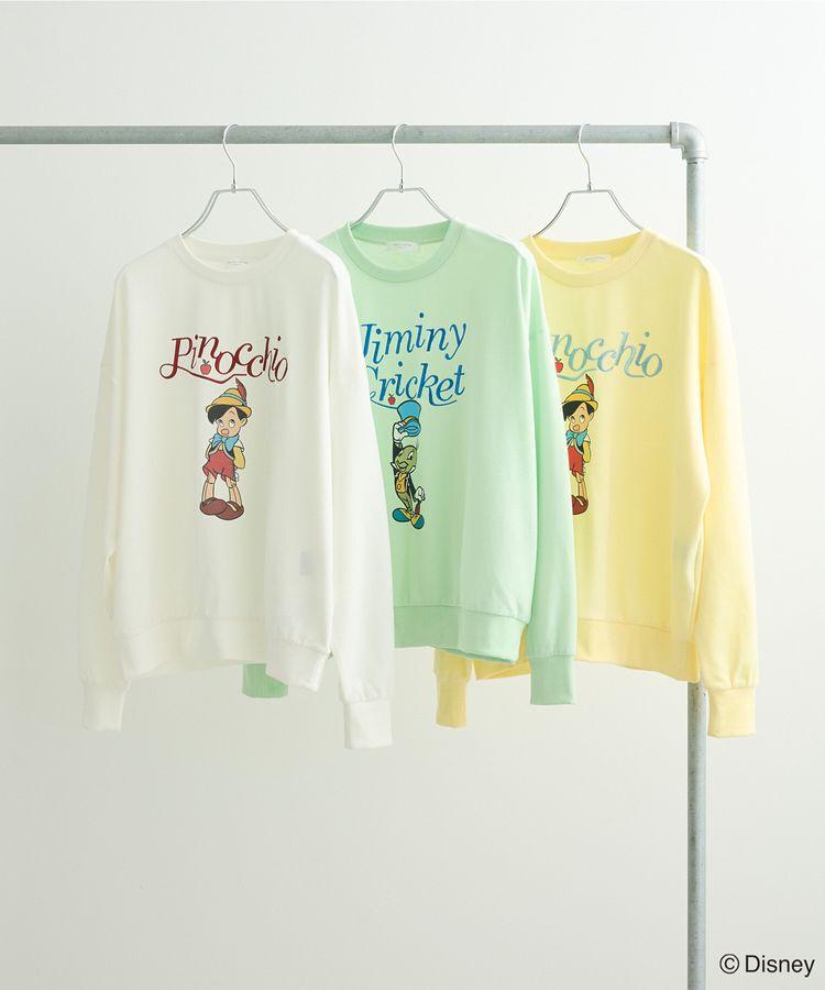 Green Parks「ピノキオ/刺繍ミニ裏毛プルオーバー」|スウェット・ジャージ|