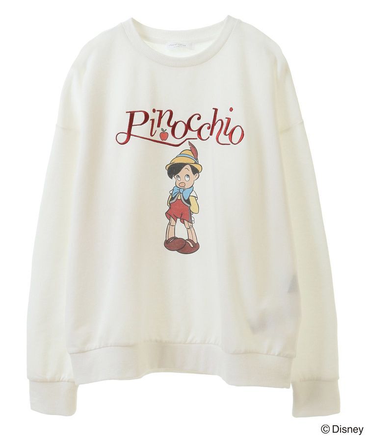 Green Parks「ピノキオ/刺繍ミニ裏毛プルオーバー」|スウェット・ジャージ|