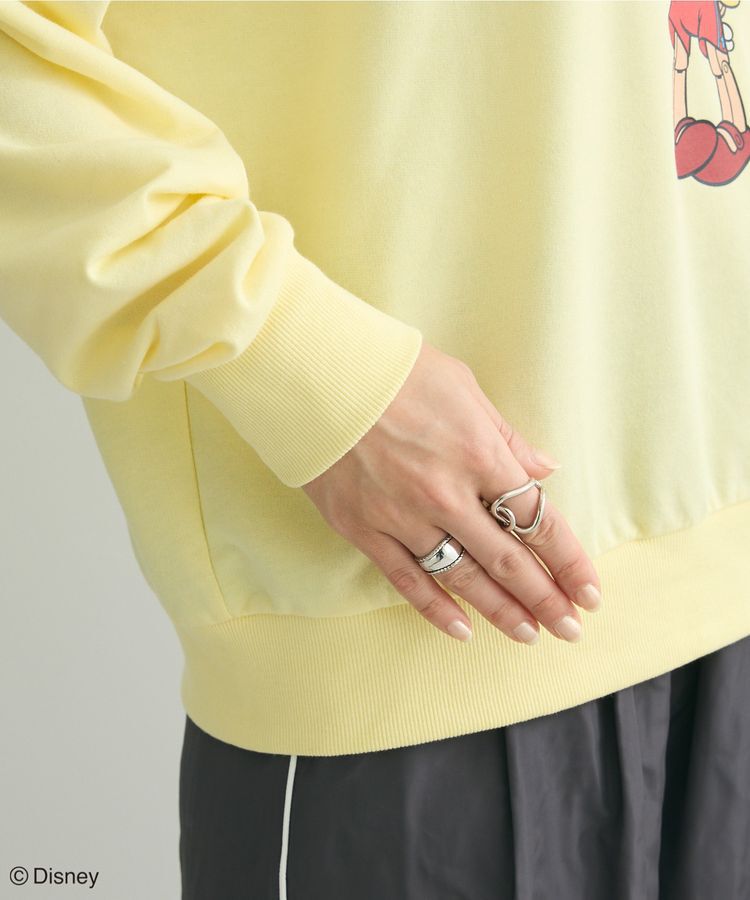 Green Parks「ピノキオ/刺繍ミニ裏毛プルオーバー」|スウェット・ジャージ|