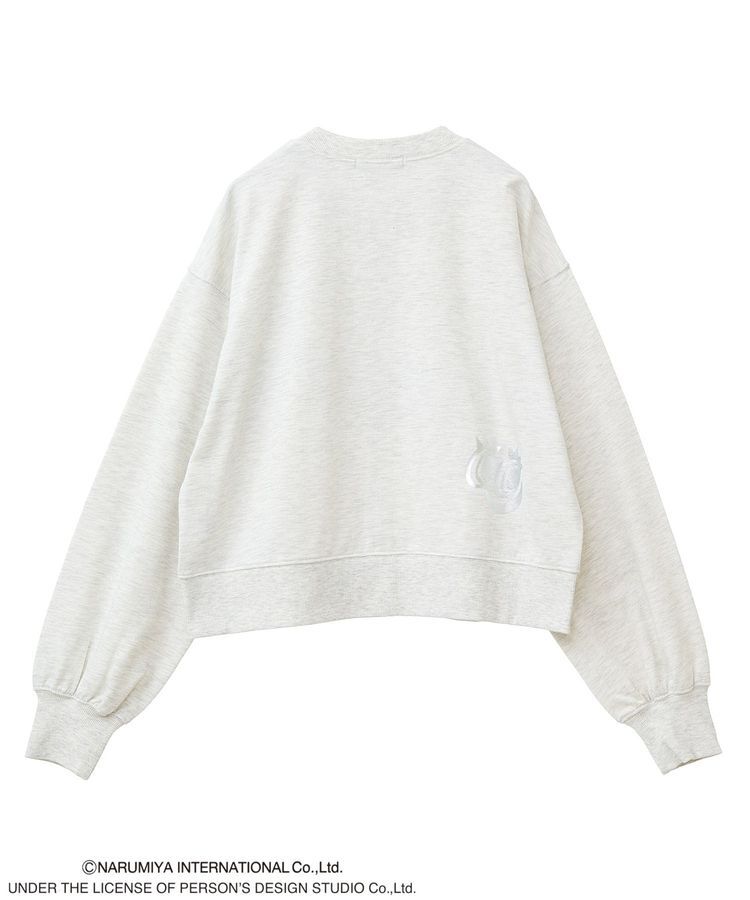 Green Parks「ANGEL BLUE箔プリントZIPカーディガン」|カーディガン|