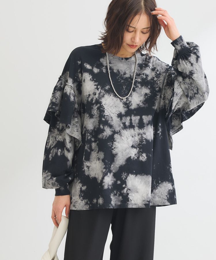 Green Parks「・SUGAR SPOON ブリーチラッフルプルオーバー」|Tシャツ・カットソー|