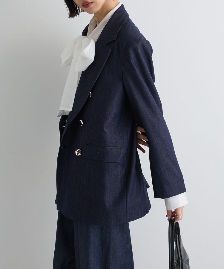 AnriettMusee「ダブルテーラードジャケット」|テーラードジャケット|