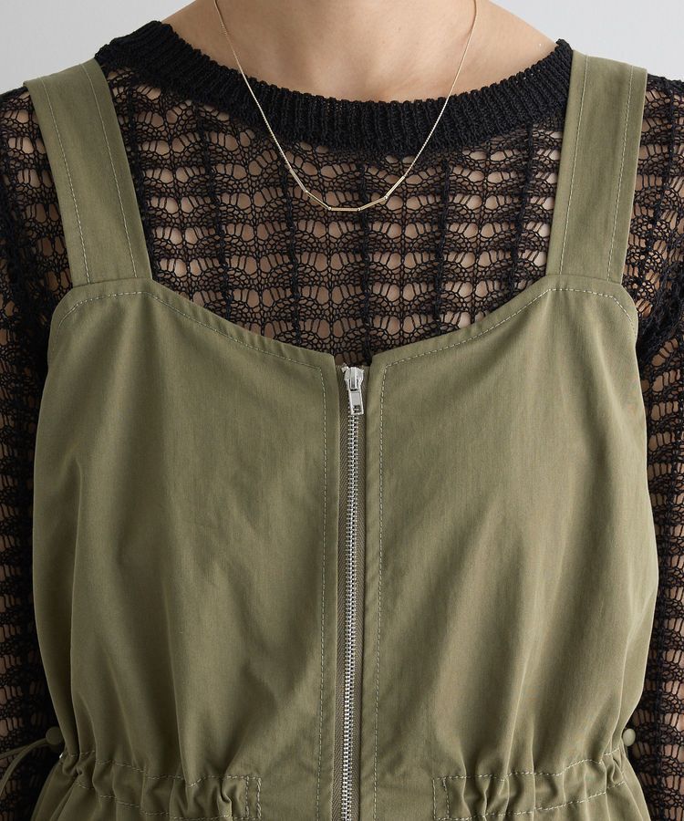 AnriettMusee「ヴィンテージペプラムオールインワン」|オールインワン|