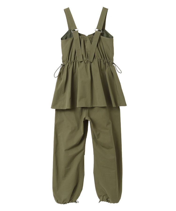 AnriettMusee「ヴィンテージペプラムオールインワン」|オールインワン|