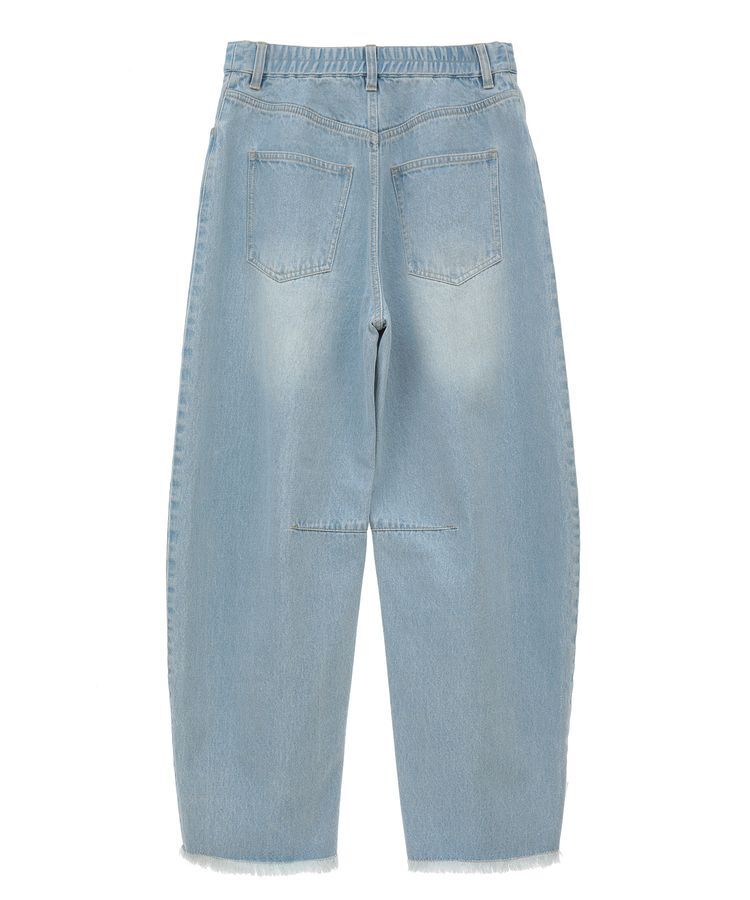 Green Parks「切り替えカーヴィーデニムパンツ」|デニム|