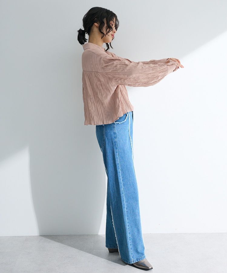 Green Parks「・SUGAR SPOON ワッシャーキリカエブラウス」|シャツ・ブラウス|