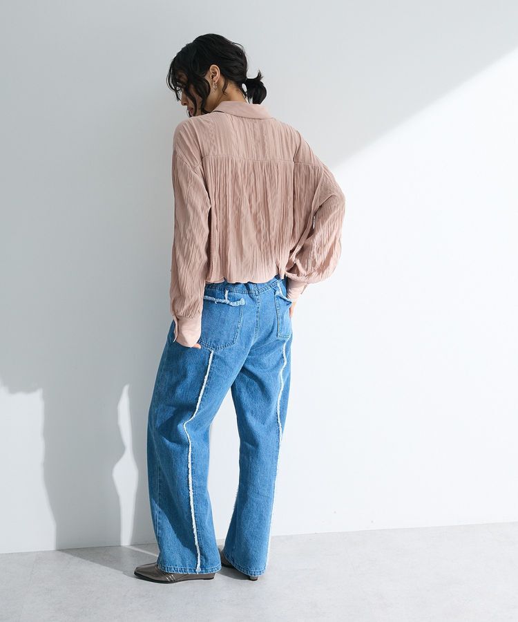 Green Parks「・SUGAR SPOON ワッシャーキリカエブラウス」|シャツ・ブラウス|