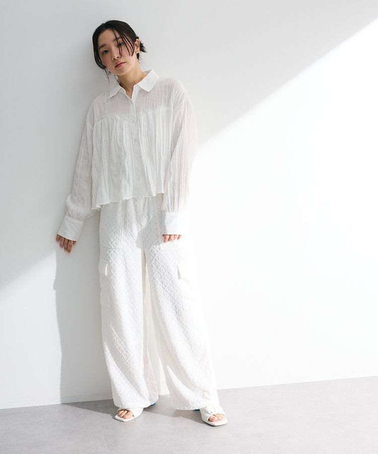 Green Parks「・SUGAR SPOON ワッシャーキリカエブラウス」|シャツ・ブラウス|