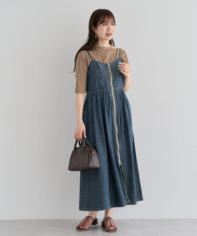 Green Parks「5分袖テレコリブプルオーバー」|Tシャツ・カットソー|