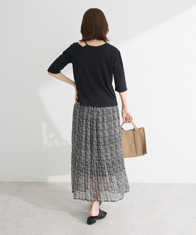 Green Parks「5分袖テレコリブプルオーバー」|Tシャツ・カットソー|