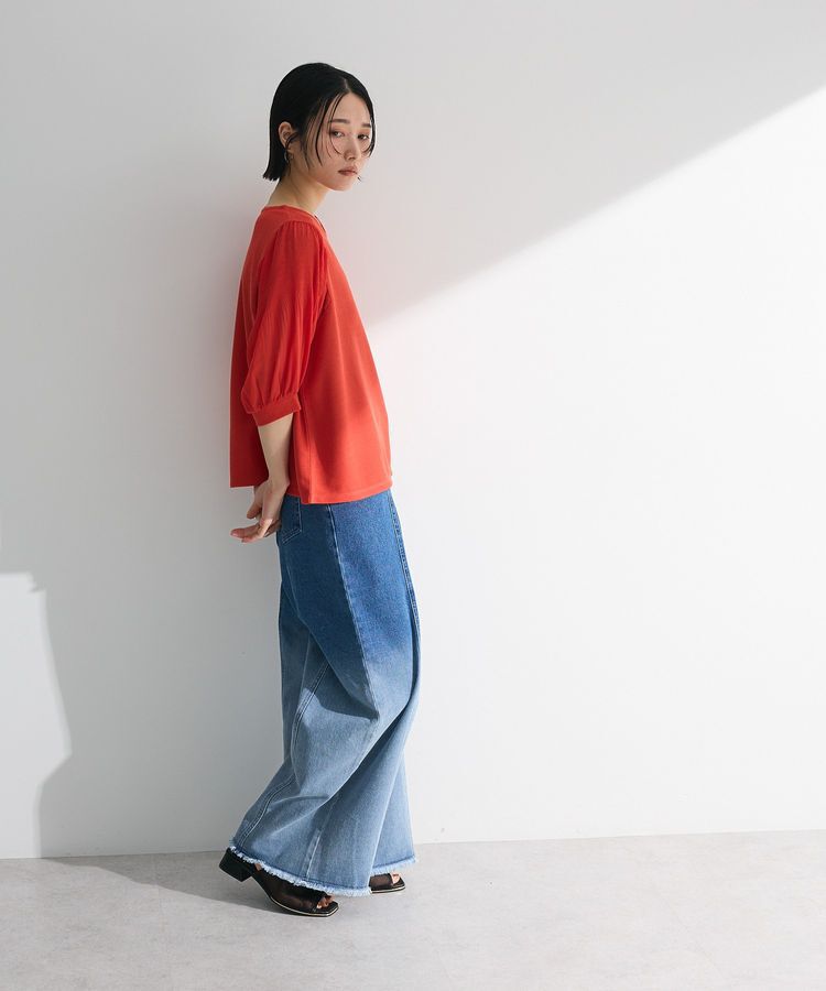 Green Parks「マジョリカスリーブプルオーバー」|Tシャツ・カットソー|