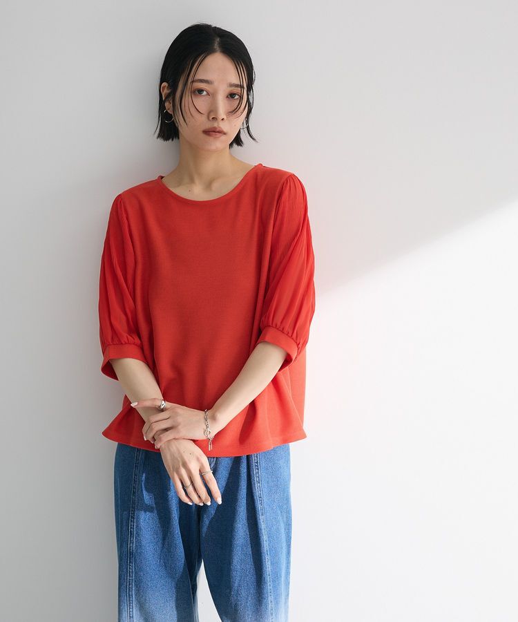 Green Parks「マジョリカスリーブプルオーバー」|Tシャツ・カットソー|