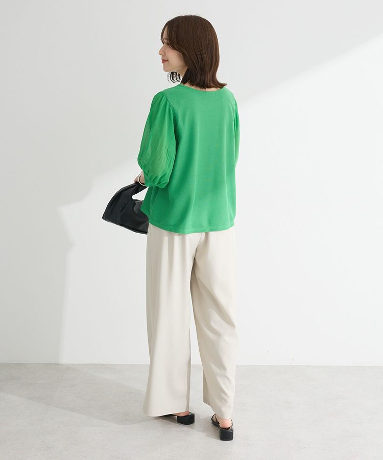 Green Parks「マジョリカスリーブプルオーバー」|Tシャツ・カットソー|