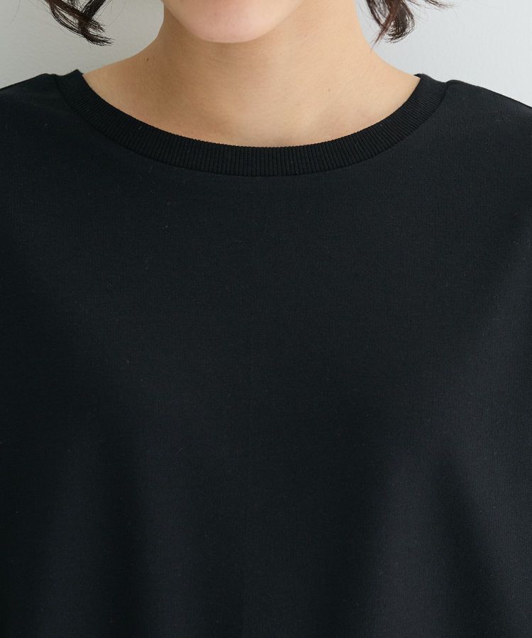 Green Parks「2WAY7分袖タック裾ZIPプルオーバー」|Tシャツ・カットソー|